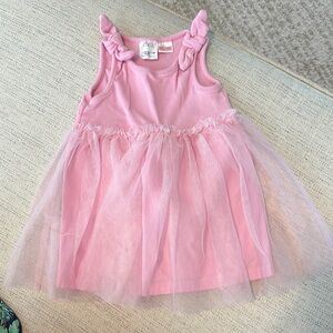 Zara Pink Casual Dress with Elegant Design